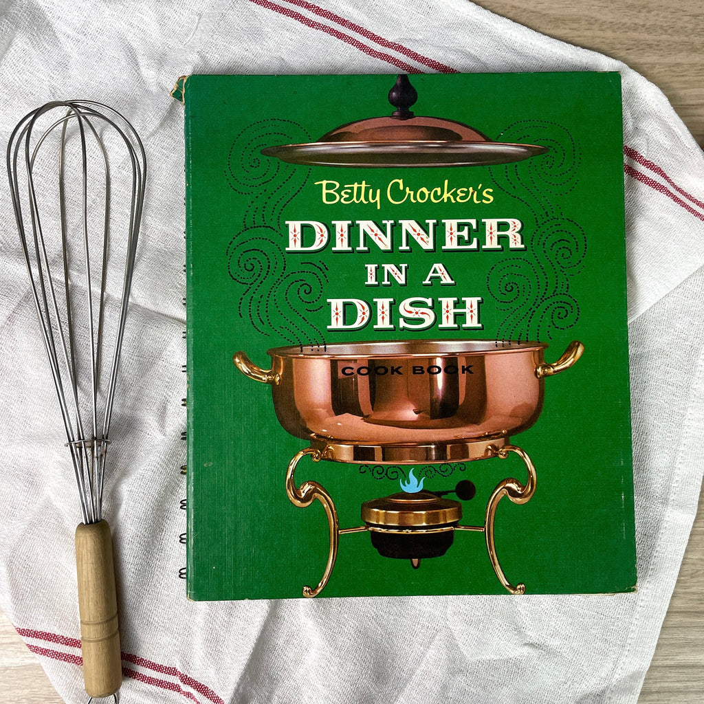 Betty Crocker's Dinner in a Dish Cookbook - 1965 hardcover - NextStage Vintage