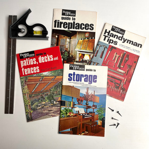 Better Homes and Gardens How-To Guides - set of 4 - 1970s vintage - NextStage Vintage