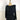 1980s knit dress with asymmetrical bodice wrap - size small
