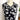 1970s vintage black and white floral sleeveless dress - size S - NextStage Vintage