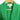 Oversized emerald green blazer with shawl collar - size 12P - NextStage Vintage