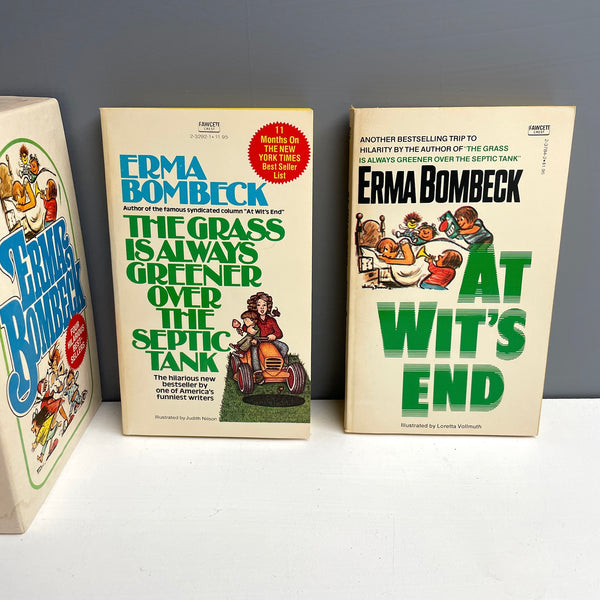Erma Bombeck boxed set - 4 Fawcett paperbacks - NextStage Vintage