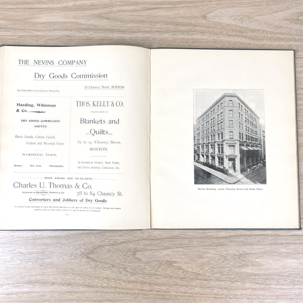 Boston Old and New - 1901-1902 book of photos and advertisements - NextStage Vintage