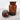 Brown apothecary style storage jar - made in Belgium - 1970s vintage - NextStage Vintage