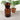 Brown apothecary style storage jar - made in Belgium - 1970s vintage - NextStage Vintage