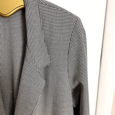 Briggs NY unstructured houndstooth jacket - size 14 - NextStage Vintage