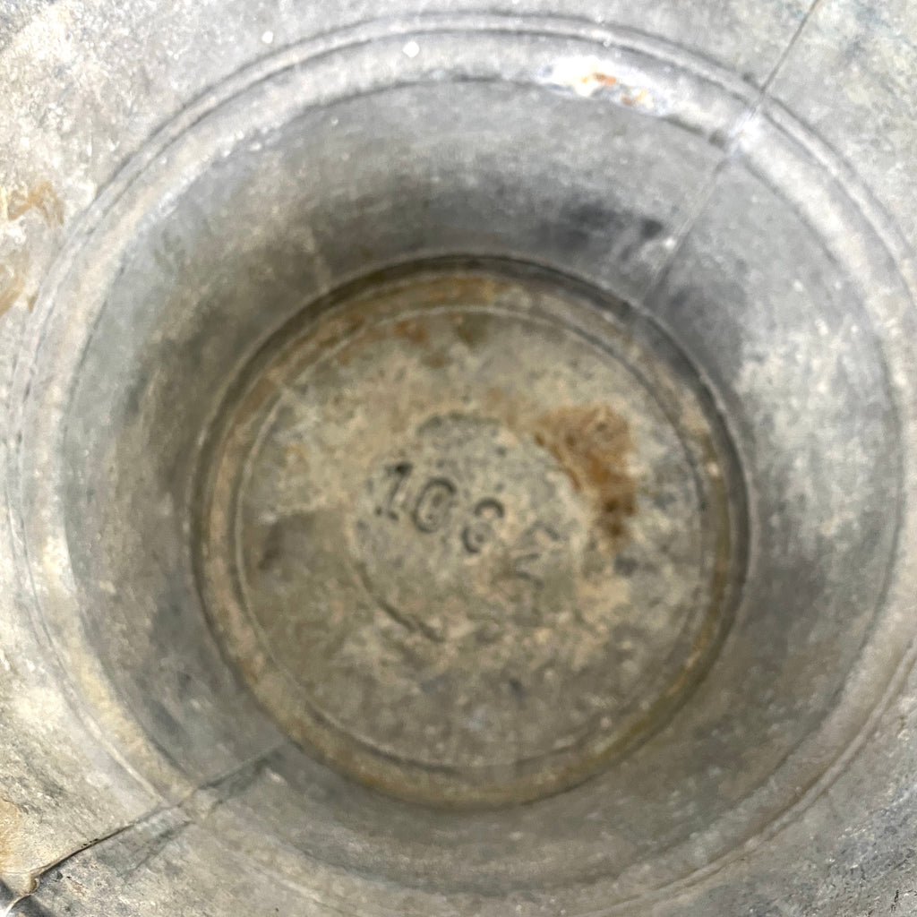 Galvanized metal double buckets vintage rustic decor NextStage Vintage