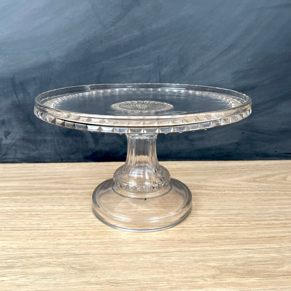 EAPG cake stand - 10.25" diameter - vintage cake pedestal - NextStage Vintage