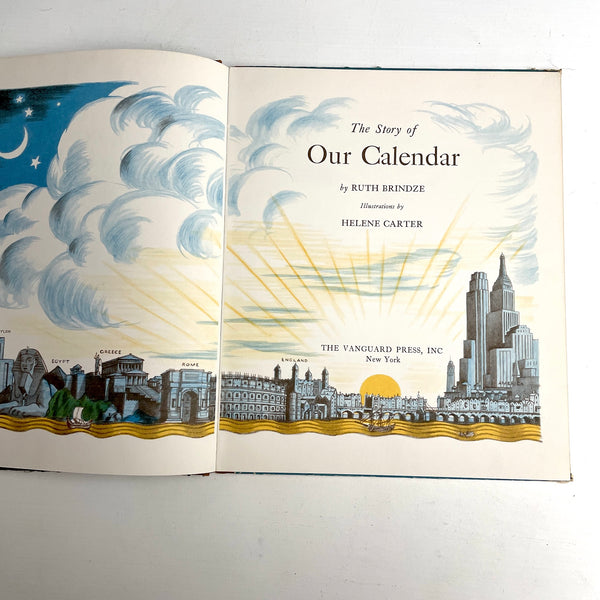 The Story of Our Calendar - Ruth Brindze - 1949 eighth printing - NextStage Vintage