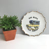 God Bless Our Camper decorative plate - plate wall decor for your house with wheels - NextStage Vintage