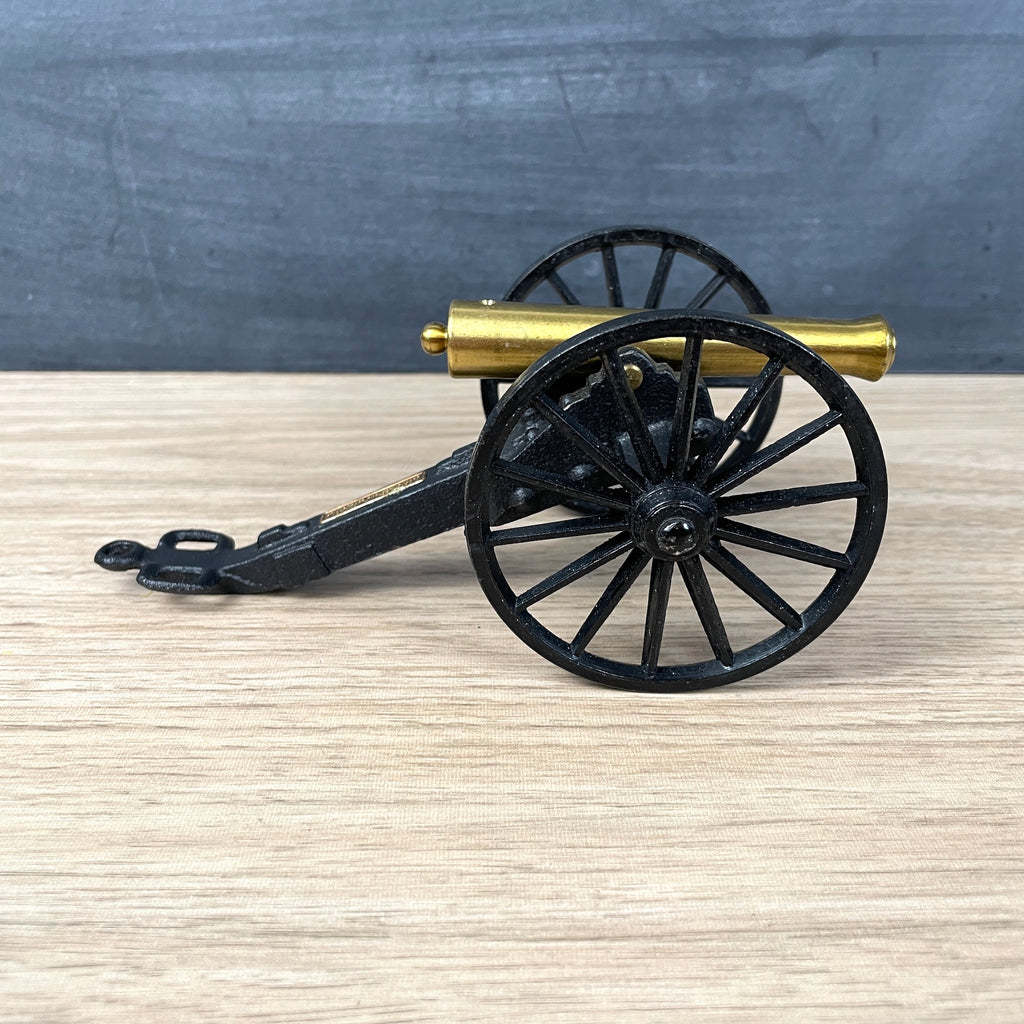 MF Co. C-1/6 brass and iron Civil War cannon -Chickamauga and Chattanooga National Military Park - NextStage Vintage
