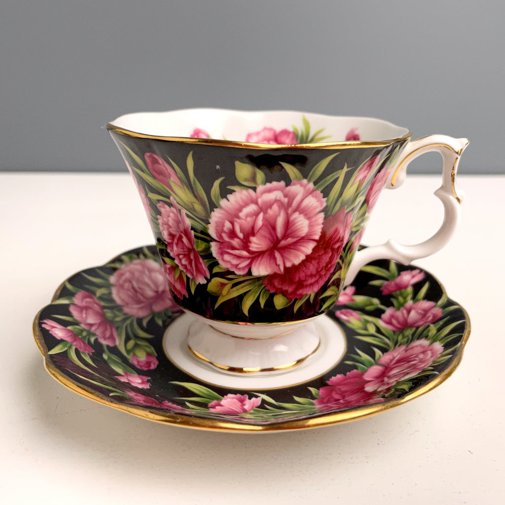 Royal Albert Tea Cup & Saucer, Friendship Series CARNATION 17077