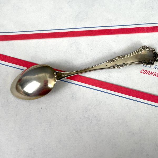 Carnegie Library - Pittsburgh, MA sterling silver collector's spoon - NextStage Vintage