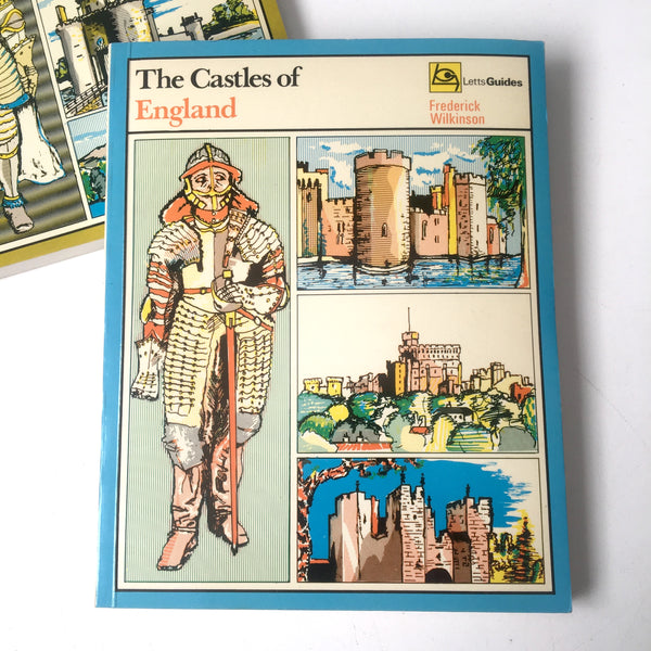 The Castles of England and The Castles of Scotland - 1973 Letts Guides pair - NextStage Vintage