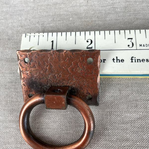 Stanley copper finish cabinet hardware - 1950s - 1960s - NextStage Vintage