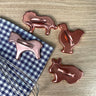 Anodized copper critter cookie cutters  - vintage aluminum baking fun - NextStage Vintage