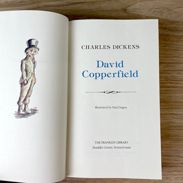 David Copperfield - Charles Dickens - Franklin Library- 1980 - NextStage Vintage