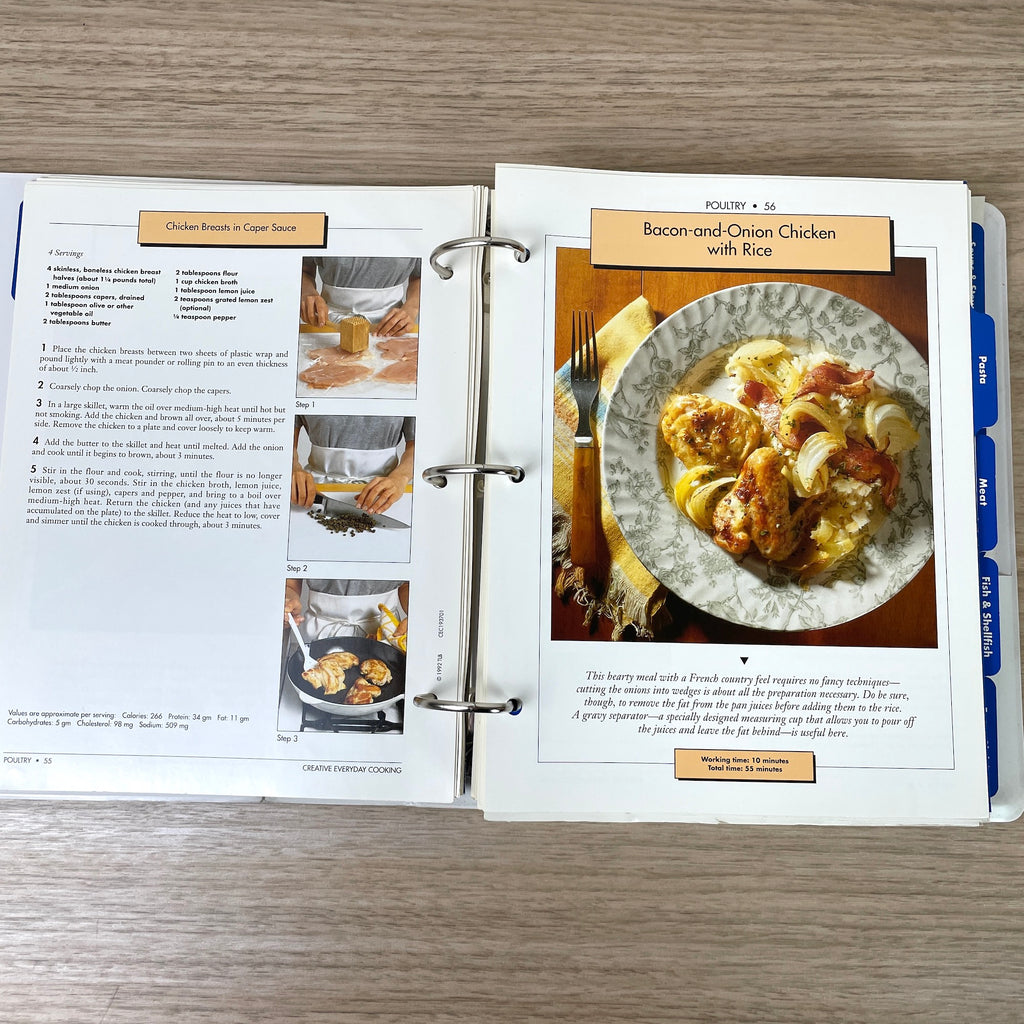The Art of Home Cooking Recipe Binder – The Illustrated Life