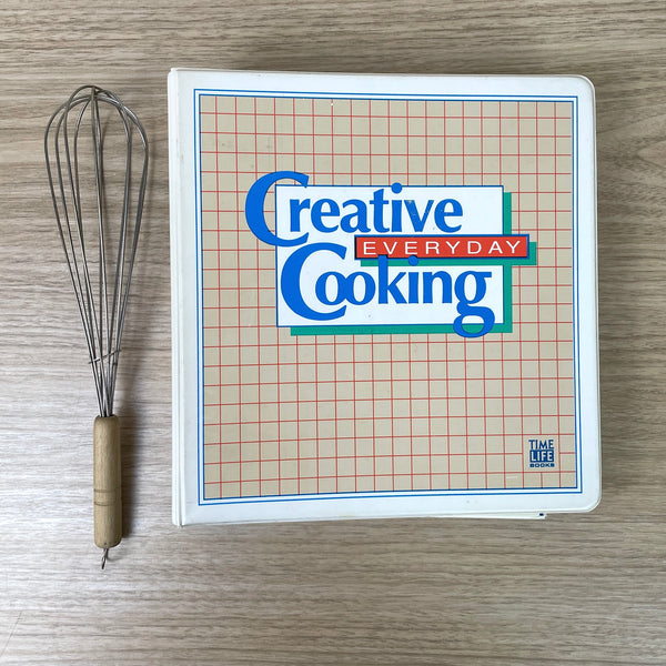 Time Life Creative Everyday Cooking binder - 1990 first printing - NextStage Vintage