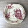 Davenport Pottery Osborne aesthetic movement transferware cake plate - 1800s antique - NextStage Vintage