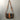 Dooney & Bourke AWL navy and tan equestrian tack crossbody bag - over and under - 1980s vintage - NextStage Vintage