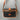 Dooney & Bourke AWL navy and tan equestrian tack crossbody bag - over and under - 1980s vintage - NextStage Vintage