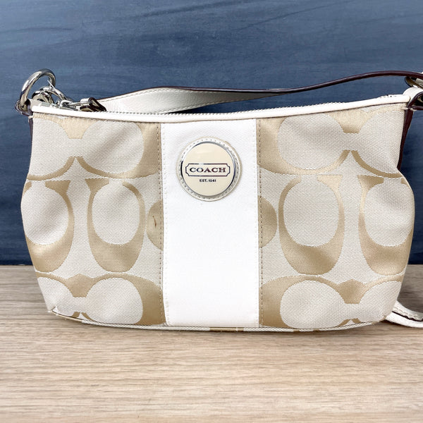 Coach signature stripe demi crossbody #F17439, NWT - NextStage Vintage