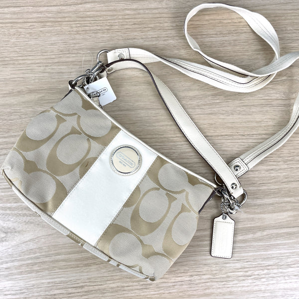 Coach signature stripe demi crossbody #F17439, NWT - NextStage Vintage
