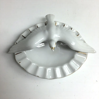 Vintage dove trinket dish - Gerold & Co Tettau - Bavaria - Germany - vintage ashtray - NextStage Vintage