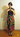 1970s geometric print maxi dress - NextStage Vintage