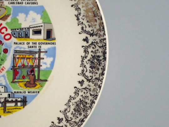 New Mexico souvenir state plate - The Land of Enchantment - retro USA travel souvenir - NextStage Vintage