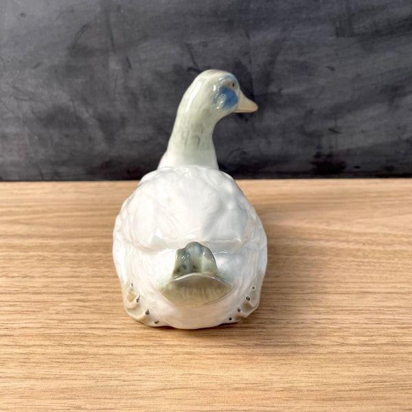 Gebrüder Heubach porcelain duck - vintage German figurine - NextStage Vintage