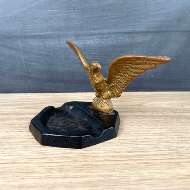 Cast iron eagle ashtray - 1950s vintage - NextStage Vintage