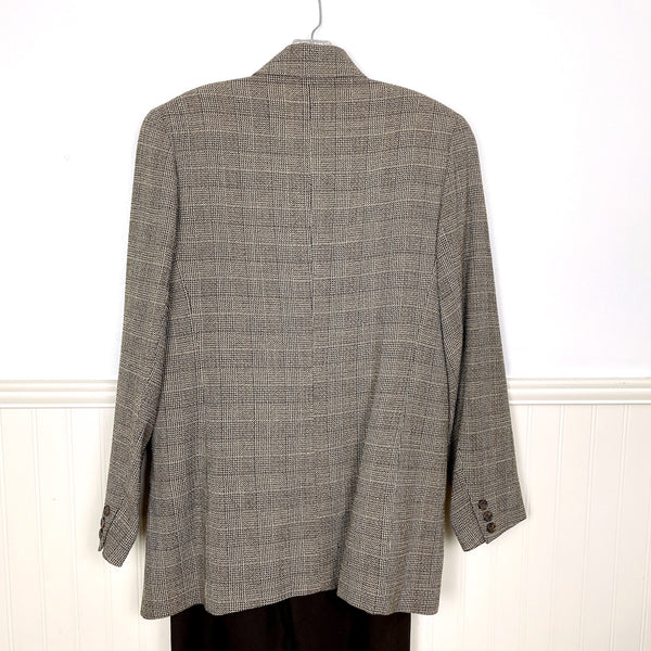 Emanuel by Emanuel Ungaro 3 piece plaid suit - size medium - NextStage Vintage