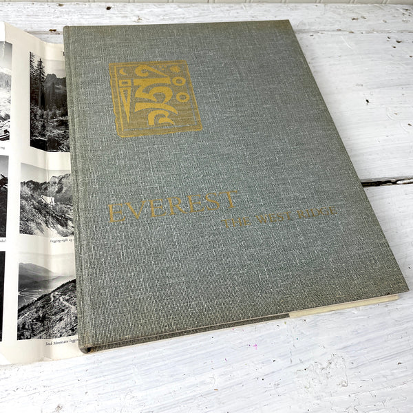 Everest - The West Ridge - Thomas Hornbein - 1966 Sierra Club hardcover - NextStage Vintage