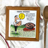 Fabada Asturiana recipe trivet - vintage Spanish recipe trivet - NextStage Vintage