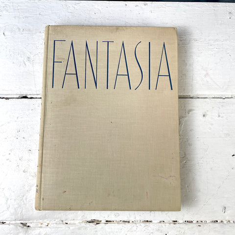 Walt Disney's Fantasia - by Deems Taylor - 1940 hardcover - NextStage Vintage
