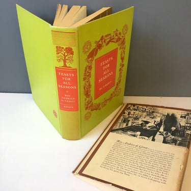 Feasts for all Seasons by Roy Andries de Groot - 1966 first edition - NextStage Vintage