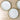 Fire King Swirl dinner plates - set of 4 - 1950s vintage - NextStage Vintage