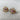 Round floral earrings with AB rhinestones - 1960s vintage - NextStage Vintage