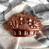 Mirro copper fruit basket gelatin mold - 1960s vintage - NextStage Vintage