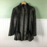 Faux fur jacket with matching mittens by Furrina - 1980s vintage coat - NextStage Vintage