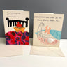 Get Well greeting cards - 1960s vintage unused cards - Barker, American Greetings - NextStage Vintage