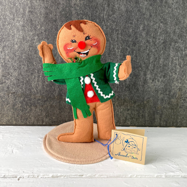 Annalee Mobilitee gingerbread boy #7295 - 1994 vintage - NextStage Vintage