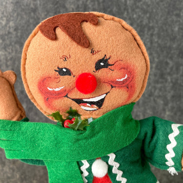 Annalee Mobilitee gingerbread boy #7295 - 1994 vintage - NextStage Vintage