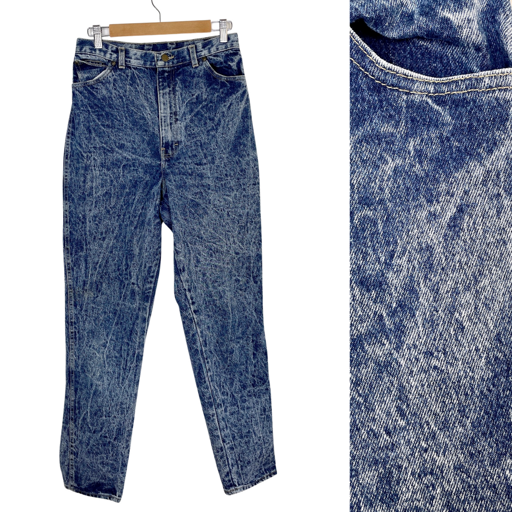 1980s PS Gitano acid washed high waisted jeans - size medium - NextStage Vintage