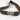Gray leather belt with decorative two part clasp - 1980s vintage accessories - NextStage Vintage