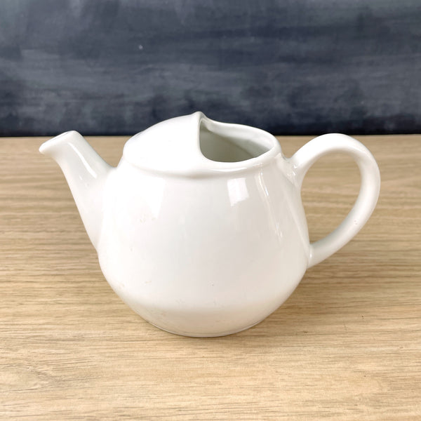 Hall London teapot #82 - white china tea for one - NextStage Vintage