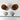 Hazel Atlas brown glass mix and match salt and pepper shakers - vintage tableware - NextStage Vintage