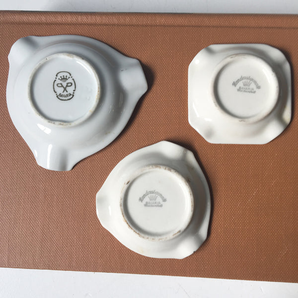 Heidelberg souvenir ashtrays - 3 vintage trinket dishes - NextStage Vintage
